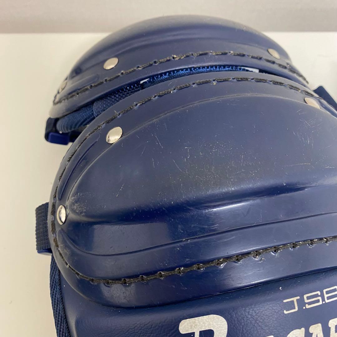 BERGARD 軟式用 キャッチャー 防具 プロテクター レガース　２点セット