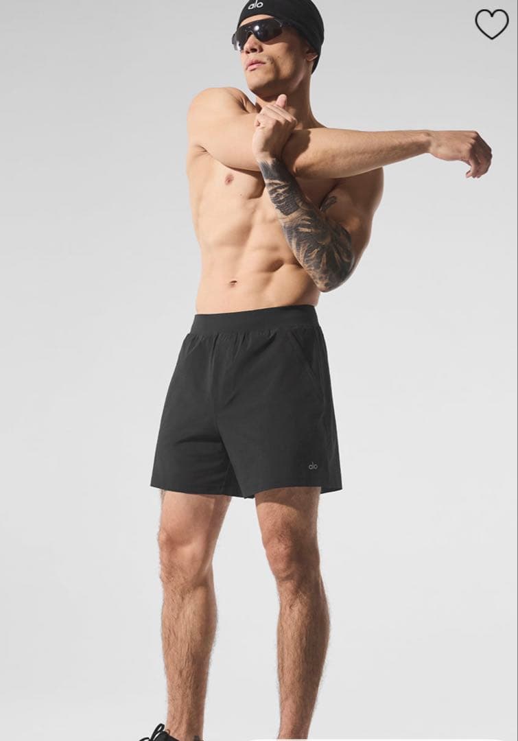 ウォーキング・ランニングウェア Alo Yoga 5\" Repetition Short - Black S