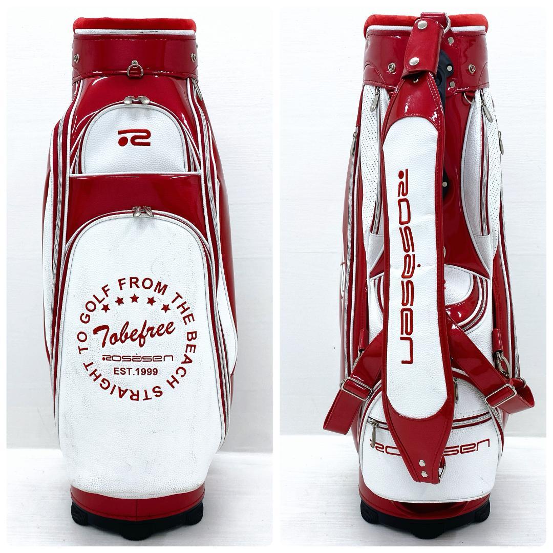 Nobu Rosasen ロサーセン キャディバッグ ゴルフバッグ 3点式