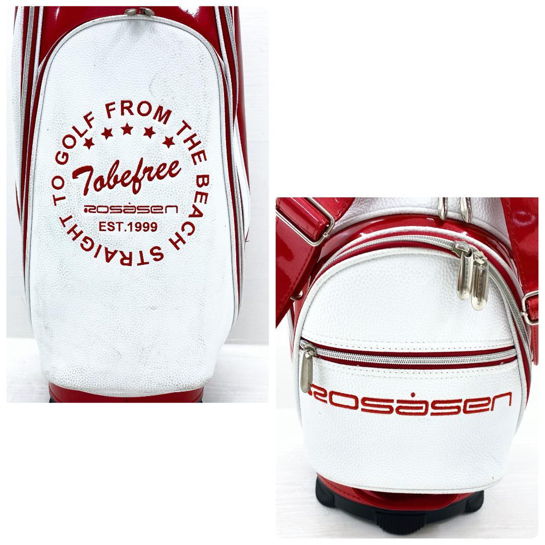Nobu Rosasen ロサーセン キャディバッグ ゴルフバッグ 3点式