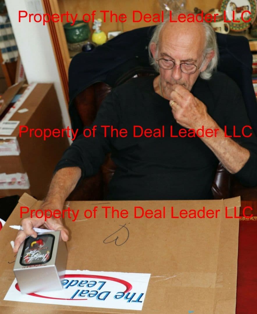 バック トゥ ザ フューチャー【次元転移装置】サイン入り ライト 【デロリアン】