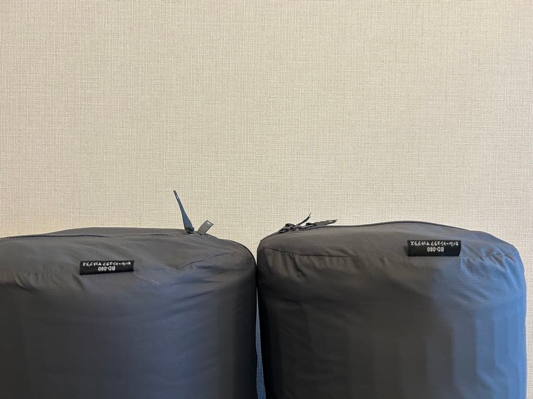 あやの2個セットスノーピークシュラフ マットプラスグレー 寝袋マットセット