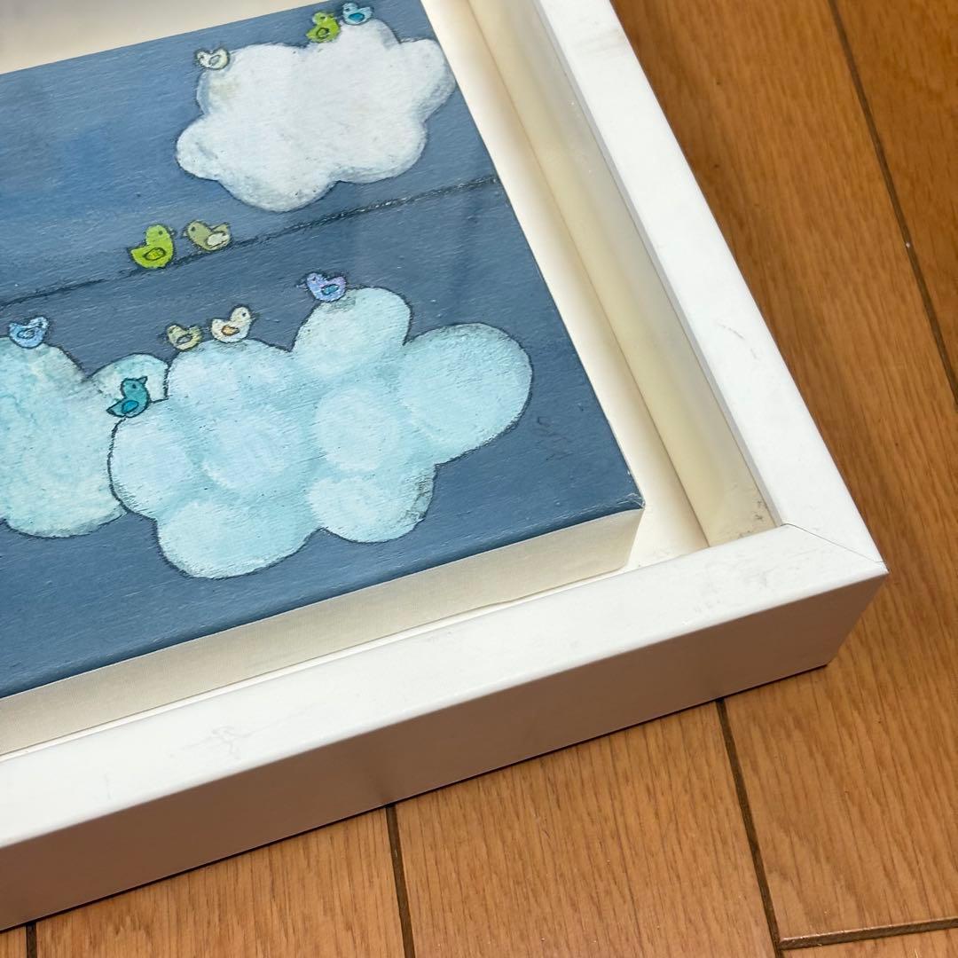 キロメロKiro.Melo お外にほすの ジクレー 版画 作者自筆サイン