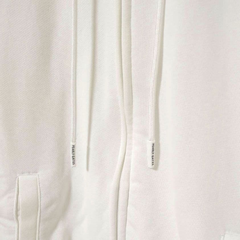 ★美品★PEARLY GATES　ハイスペックコンパクト裏毛フルジップフーディM