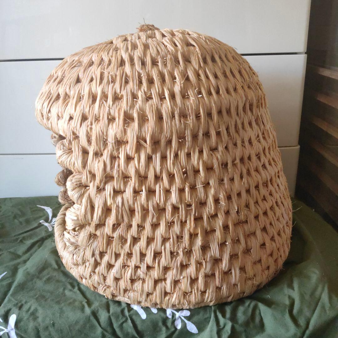 猫ちぐら　猫つぐら　大きめサイズ　奥会津（三島町）の手作り品