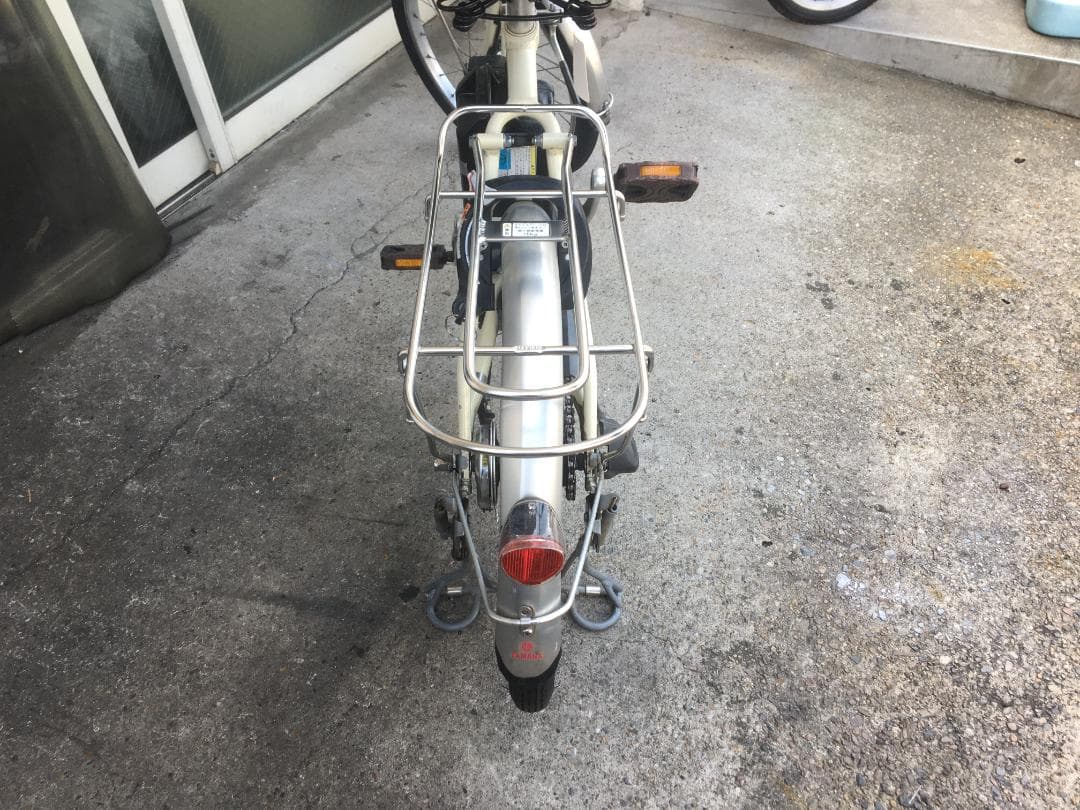 地域限定送料無料　パス　シオン　12,3AH　小径車　白②　神戸市　電動自転車