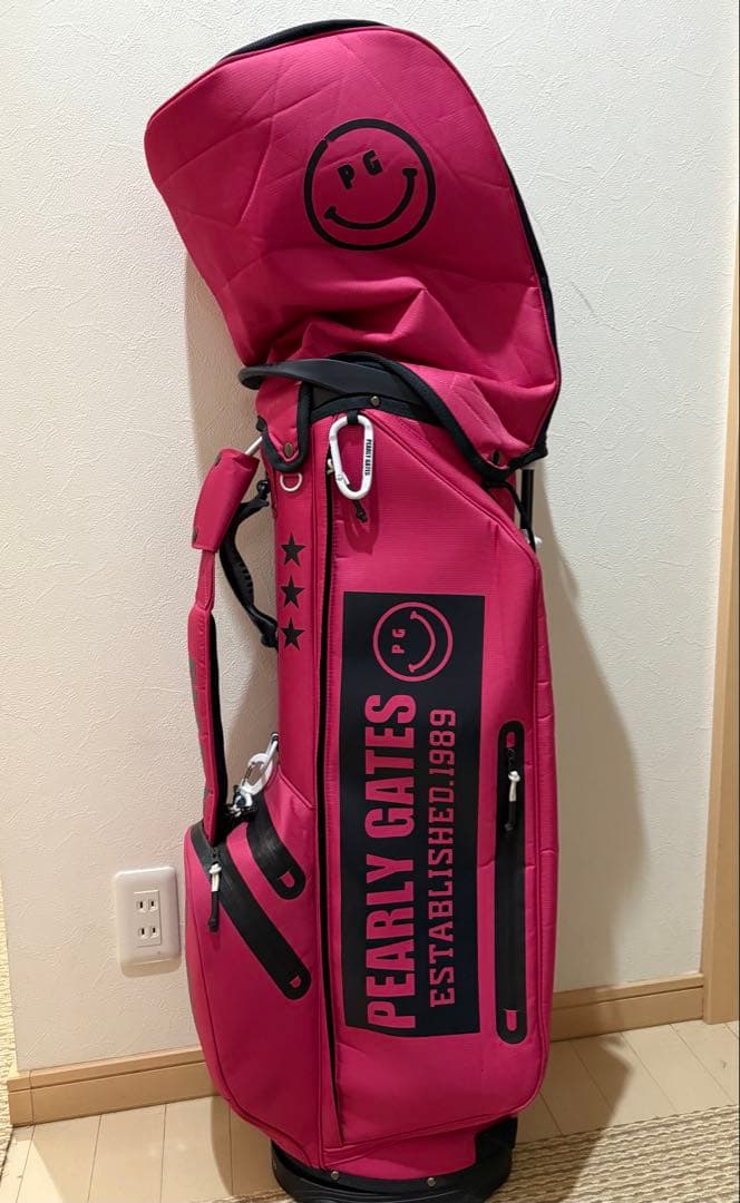 PEARLY GATES ピンク ゴルフバッグ
