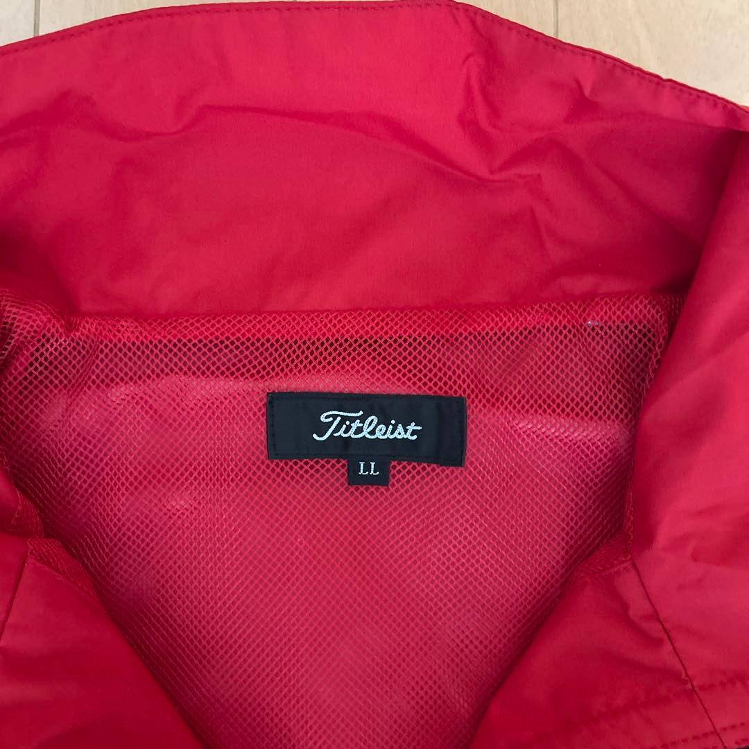 Titleist レインウェアセット LL レッド