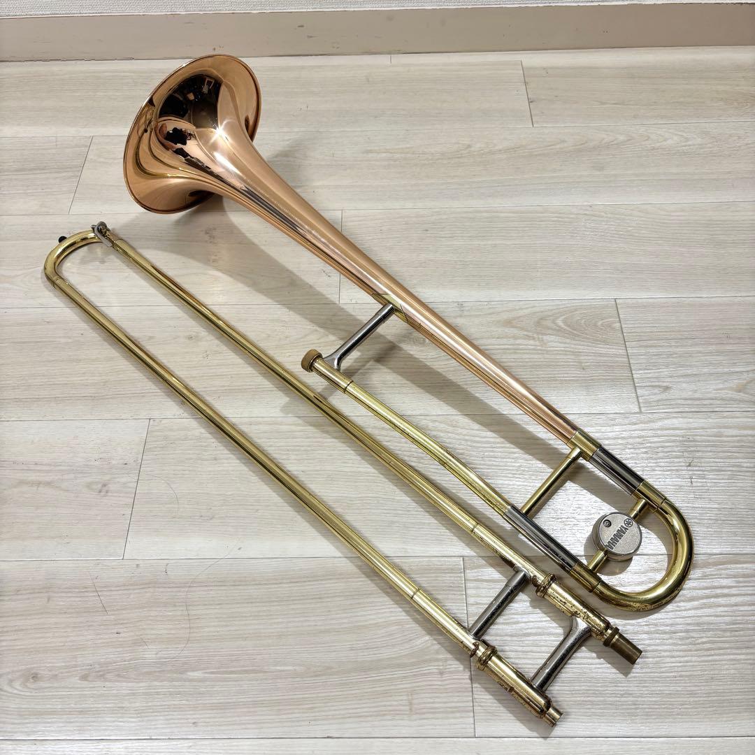 音出し確認済　YAMAHA ヤマハ テナートロンボーン YSL 353 赤ベル