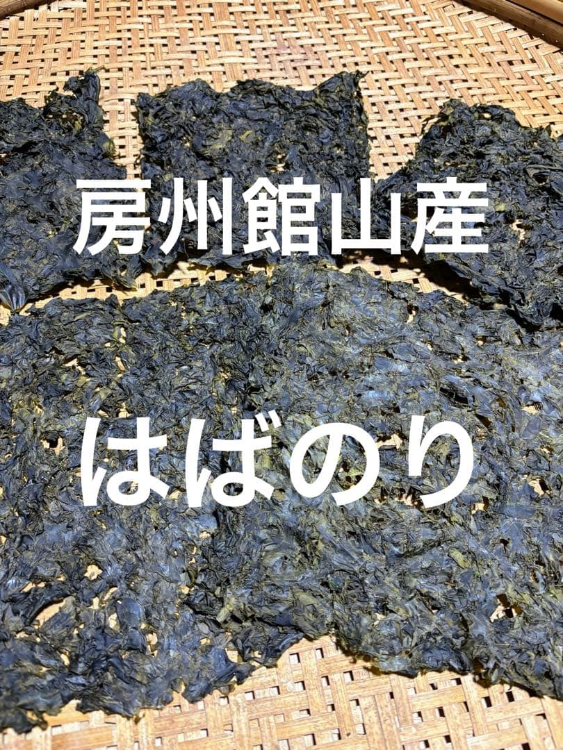 ✴︎房州館山産✴︎はばのり10枚