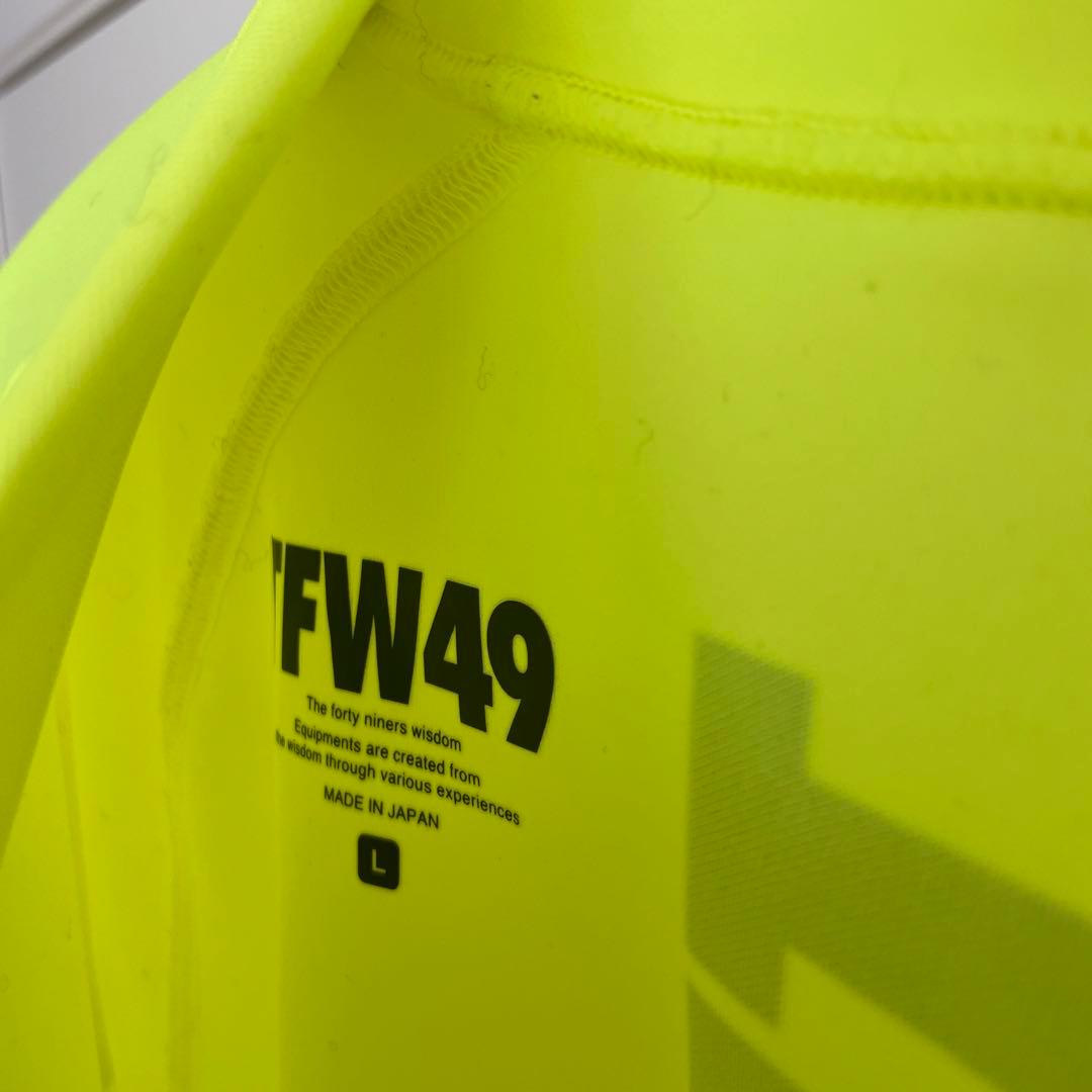 【美品】TFW49 LS MOCKNECK SIDE MESH トップス