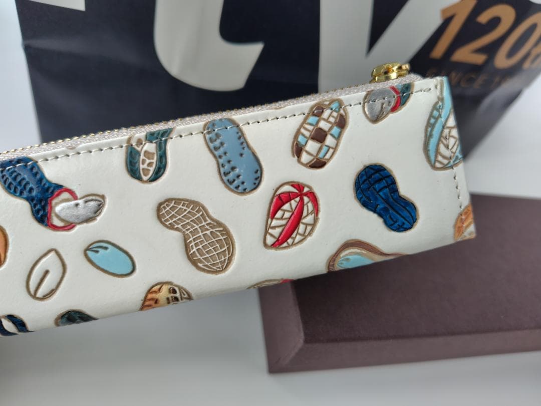 文庫屋大関　伊東屋限定ペンケース　ピーナッツ　インディゴ