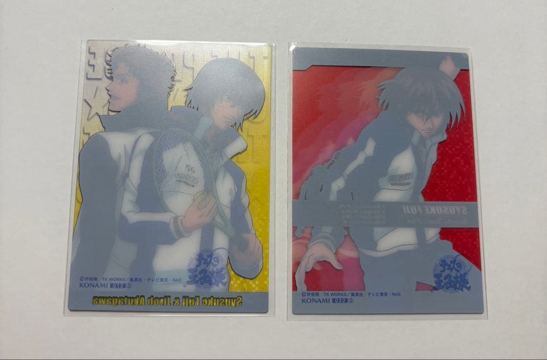 ★テニスの王子様★不二周助★シャイニングクリアカード★レアカード２枚★