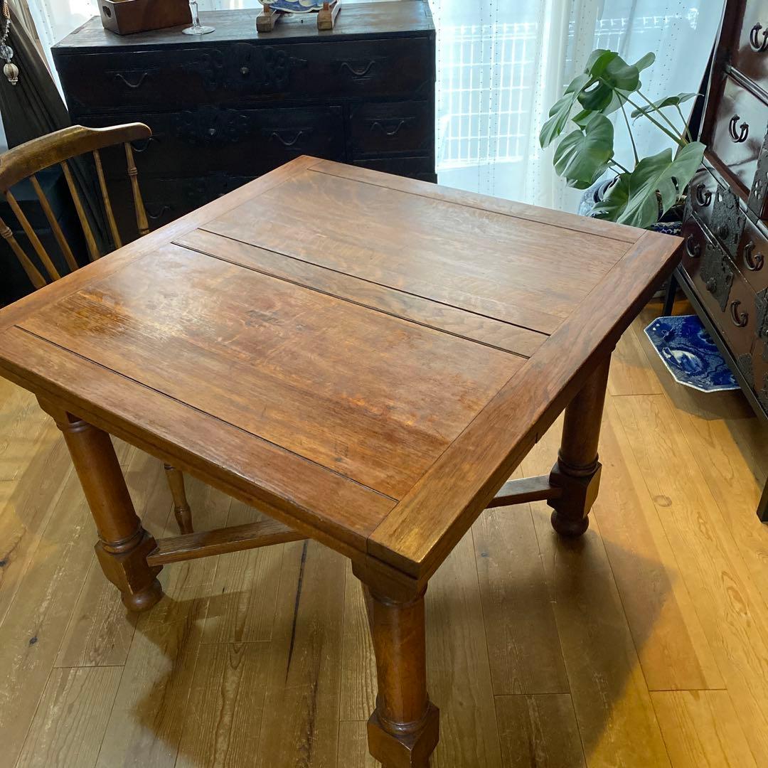 イギリスアンティーク　ドローリーフテーブル　最終価格