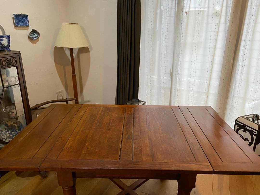 イギリスアンティーク　ドローリーフテーブル　最終価格