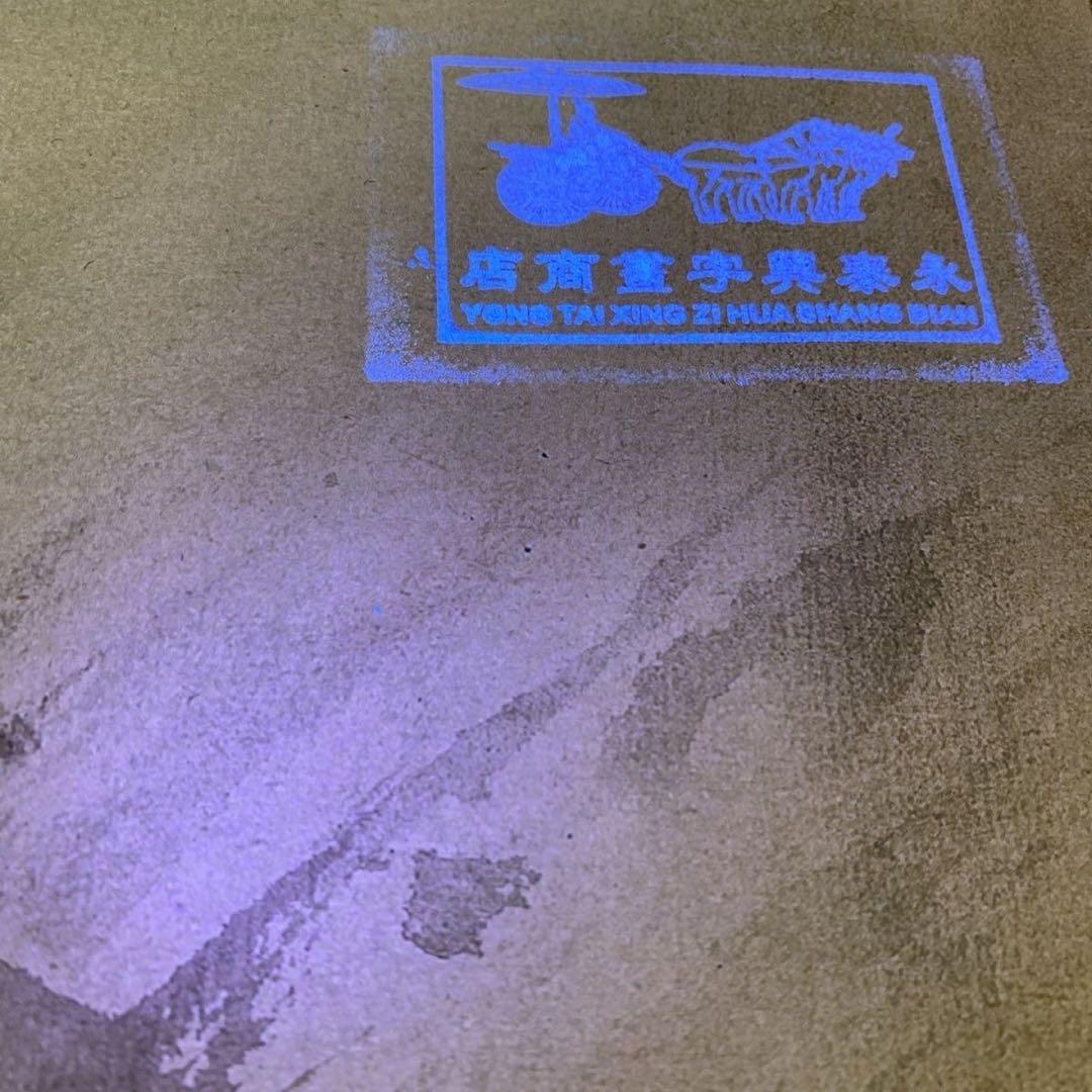 四尺中堂 中国花鳥画 田世光 紅葉白猿図 掛軸 証書付