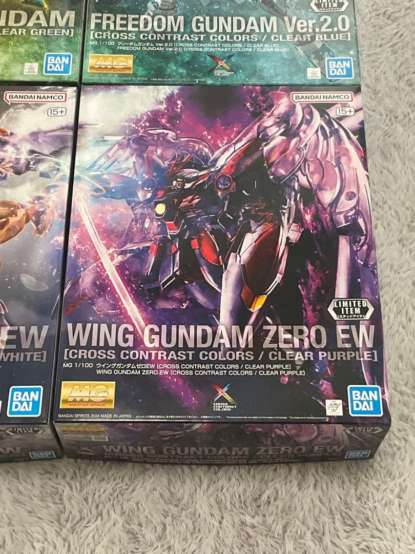 クロスコントラスト ジャスティス フリーダム エピオン ウイング ゼロ ガンダム