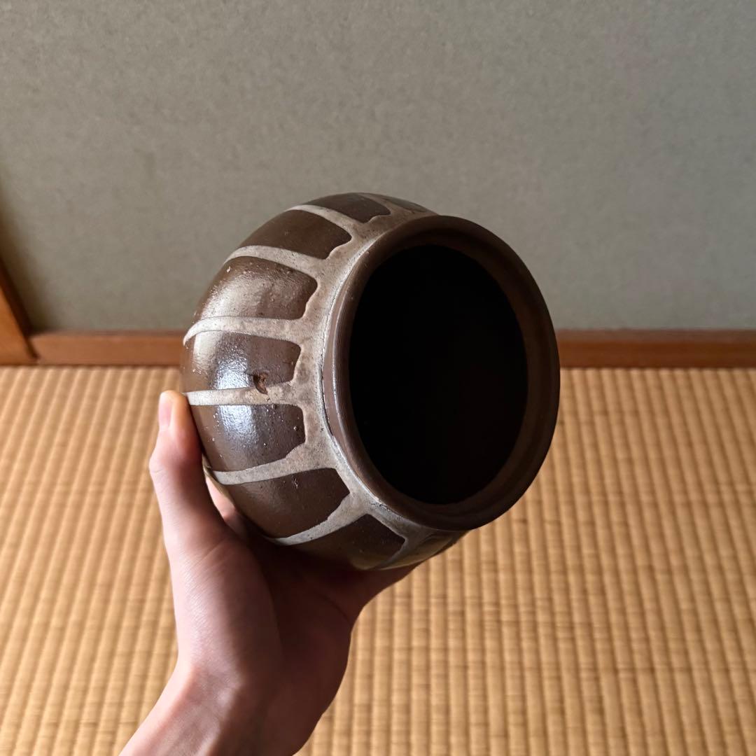 古丹波 丹波 流釉小壷 江戸時代 明治時代 古美術 骨董 民藝 白丹波 古備前