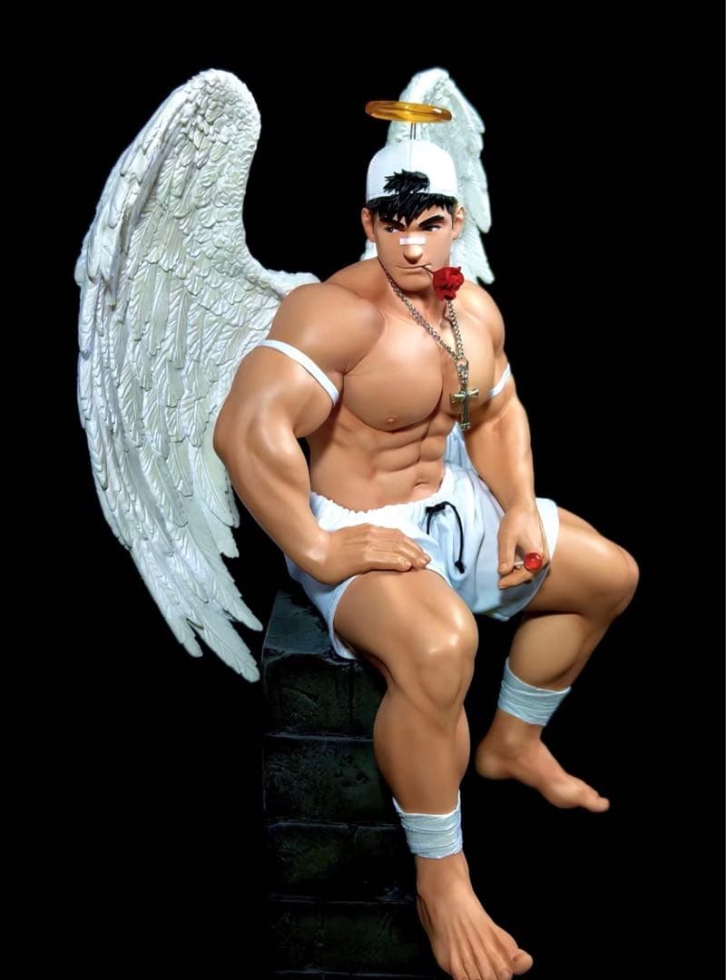 天使-野二塗装済みフィギュア