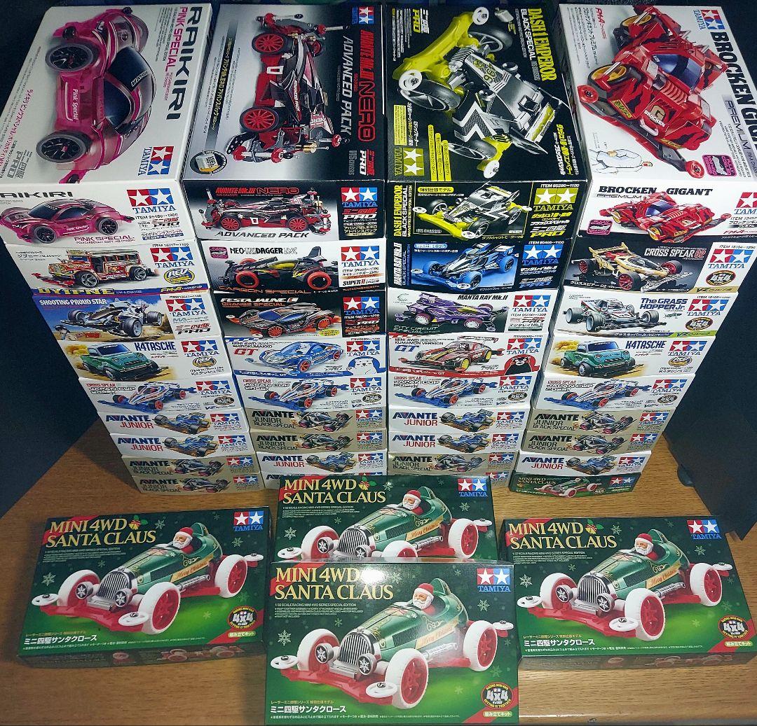 新品 TAMIYA ミニ四駆 大量 未組立 40台セット 引退 特別 限定 SP