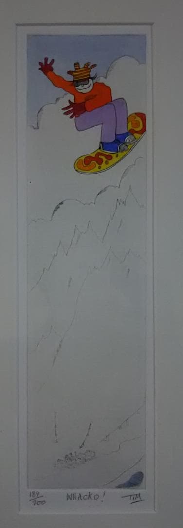 ティムバルマー　Tim Bulmer　版画　whacko!