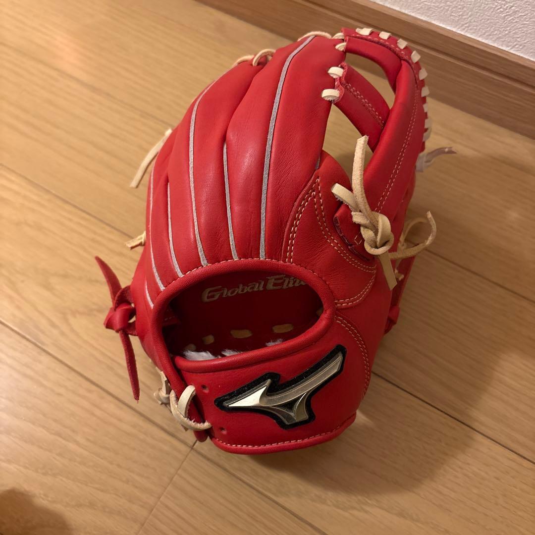 【即日発送】少年軟式　菊池モデル　ミズノ　グローバルエリート　グローブ　型付済