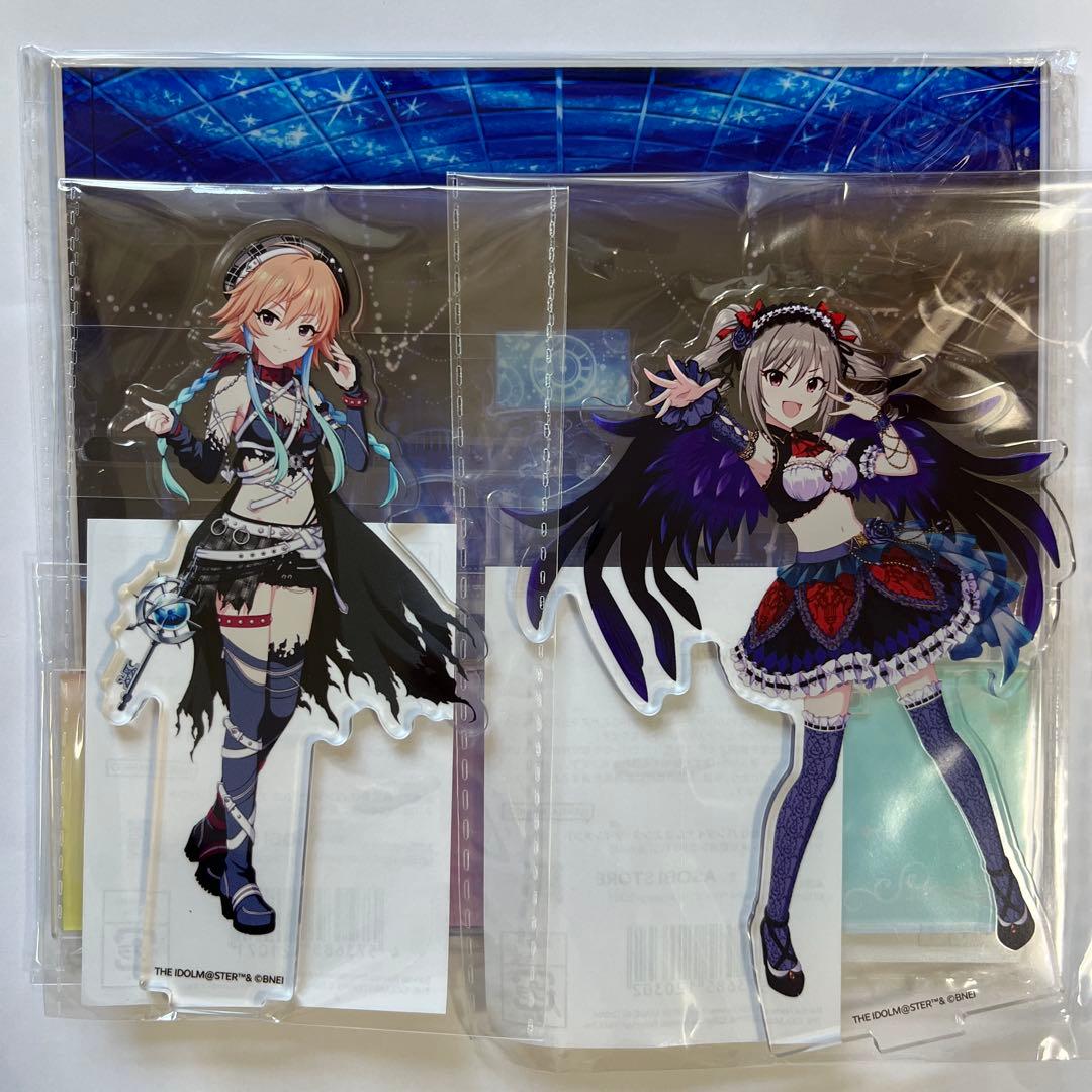 公式アクリルプレート　神崎蘭子　二宮飛鳥　デレステ 10th 千秋楽ver.