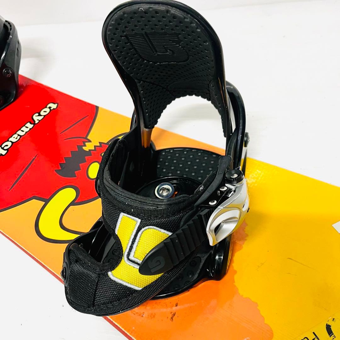 未使用　バートン　ビンディング付　サロモン　ジュニア　スノボセット　スノーボード