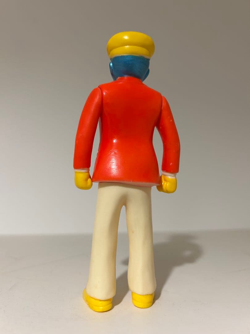 【無版権物】　ロボット刑事　ソフビ　当時物　昭和　特撮