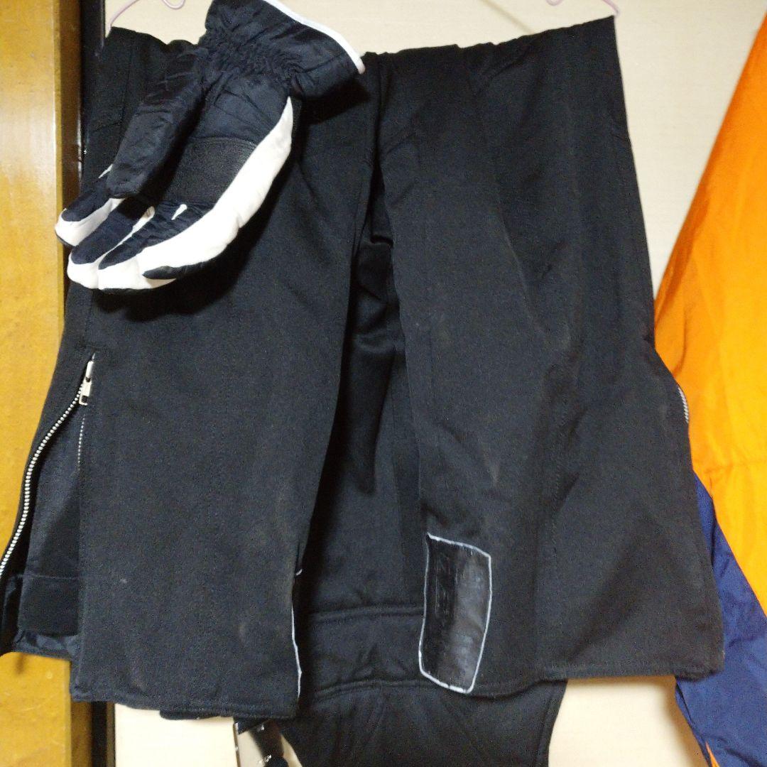 kissmark オレンジジャケット スノースタースキーパンツ 手袋 セット