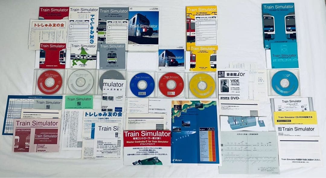 即配送WinXP搭載PCが付いて遊べる！Train Simulator等26作品
