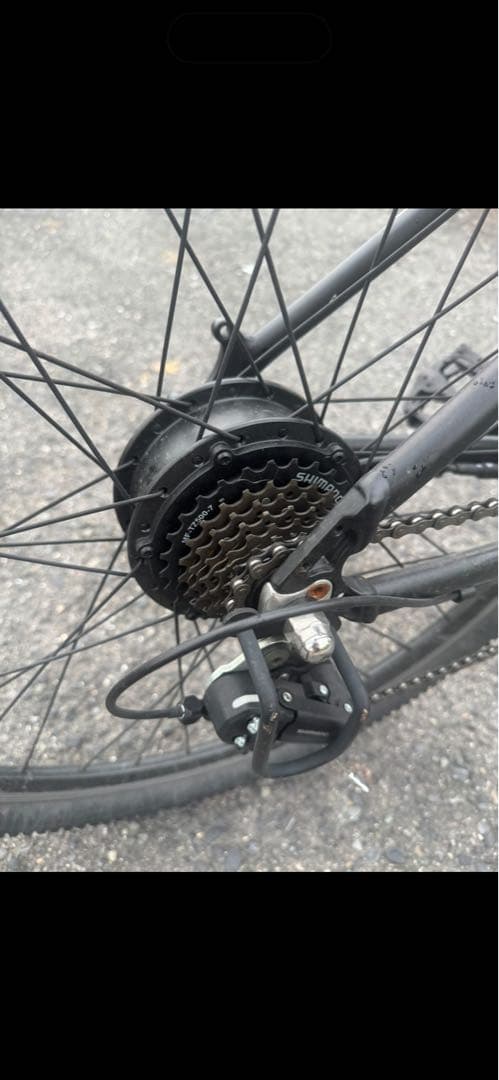 スポーツタイプ電動アシスト自転車 ブラック