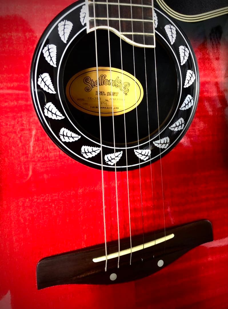 ◾️クロサワ楽器「スタッフォード 」SE-350 Ovationタイプ エレアコ