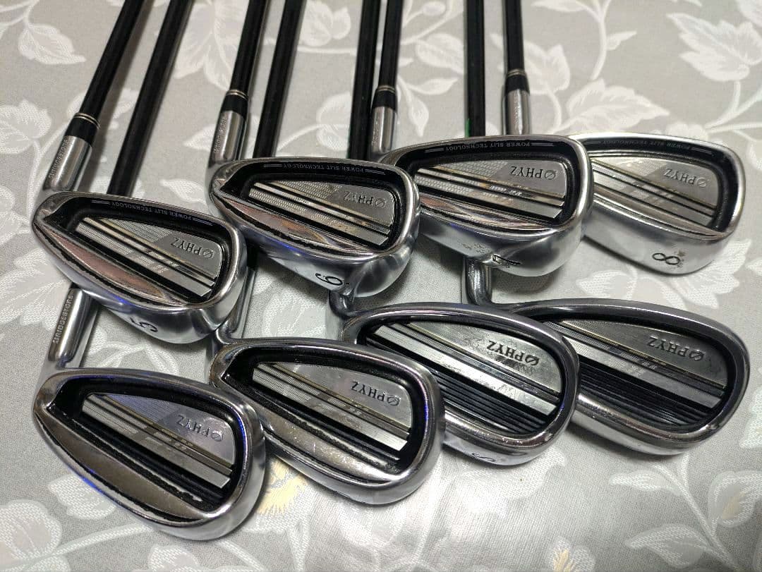 ブリジストン　PHYZ 2014　中古アイアン　ゴルフクラブ　8本セット