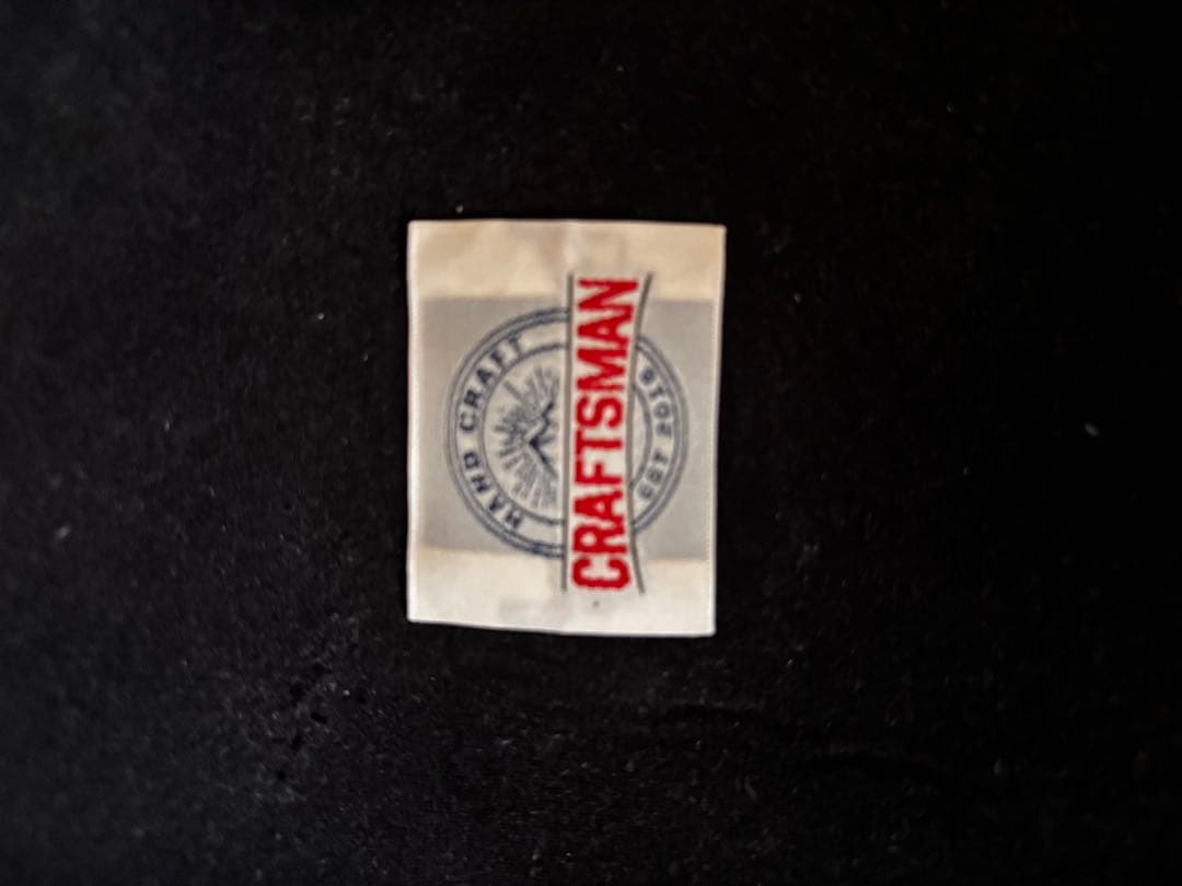 レディース☆美品CRAFTSMAN ブラック フルジッパータッパー