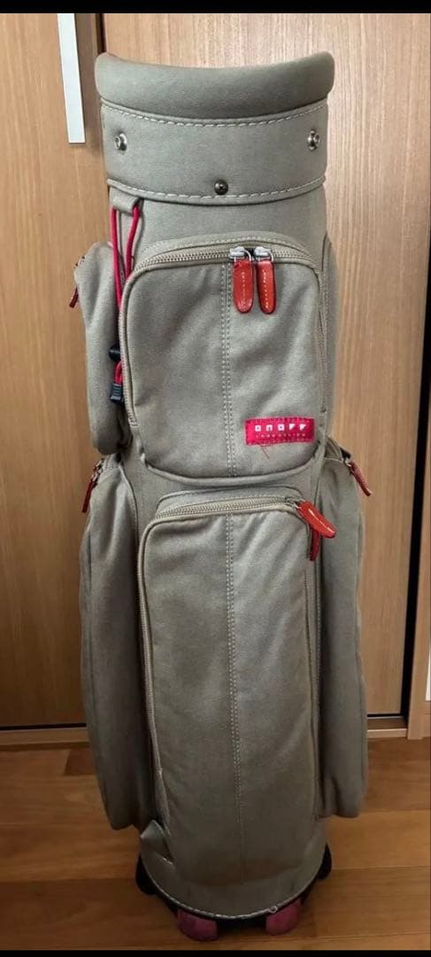 希少 オノフ ONOFF キャディーバッグ サンドベージュ