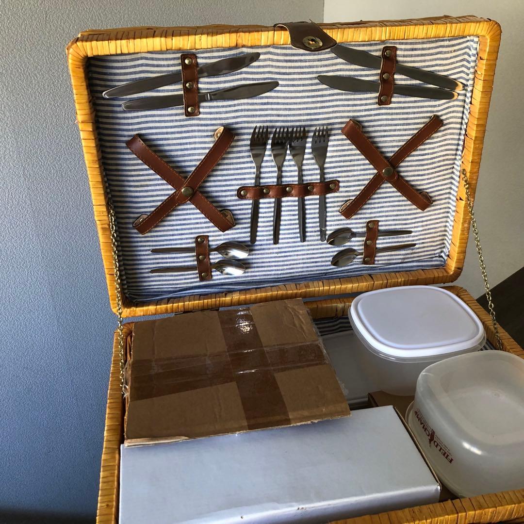 ゴイチ FIELD CHAMP ピクニックバスケット FB-100 ビンテージ