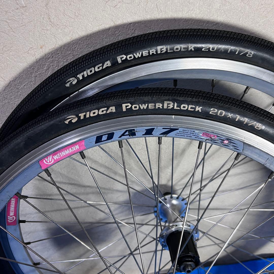 ミニベロホイール 451 20インチ タイヤ付き