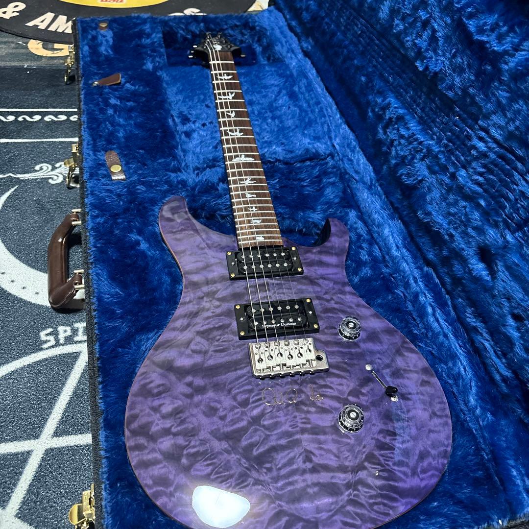 PRS エレキギター 紫色
