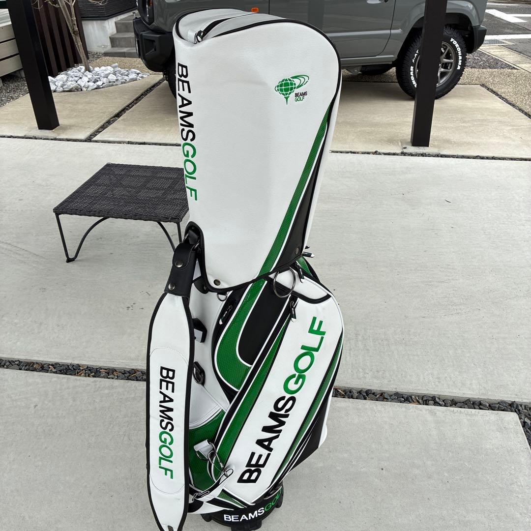 【極美品】BEAMS GOLF ツアー プロ キャディバッグ　ビームスゴルフ