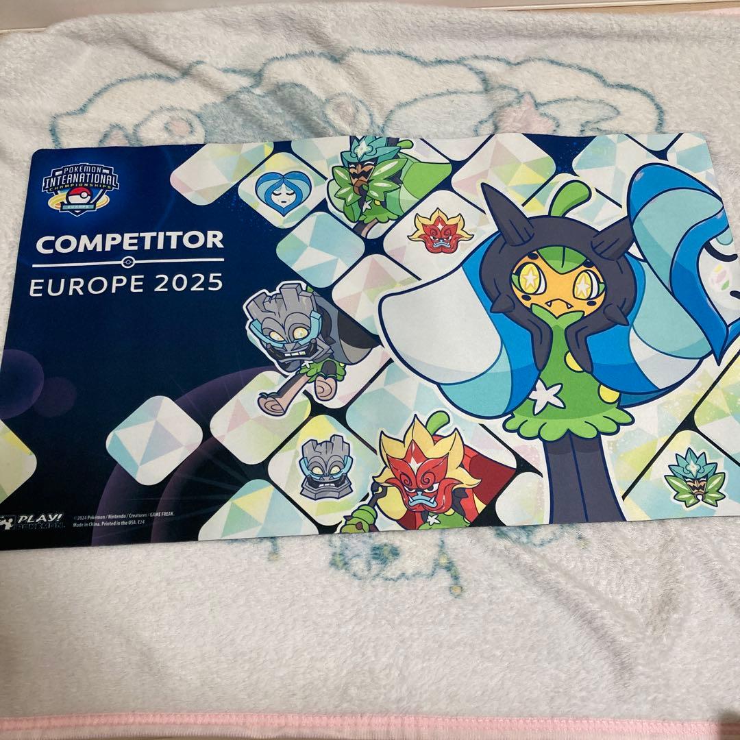 ポケモン EUIC オーガポン プレイマット スリーブ デッキケース ピンズ