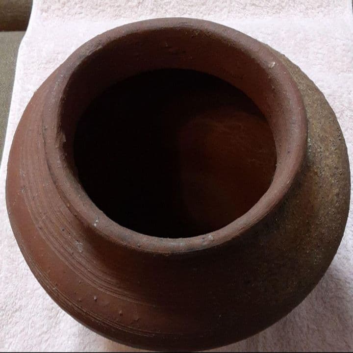 骨董　備前焼　茶壷