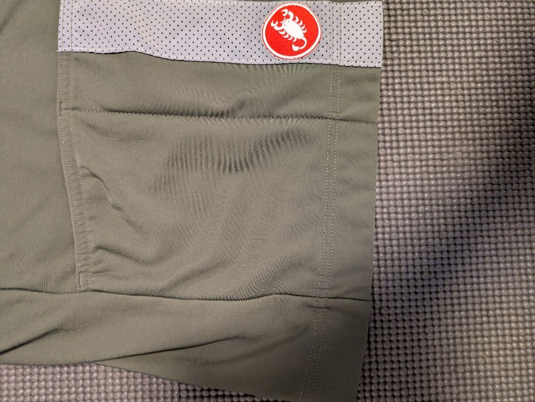 castelli　TUTTO NANO RoS JERSEYサイズLカーキ