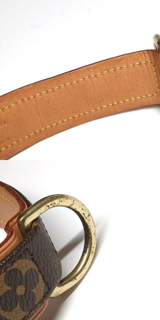 良品 ルイヴィトン 首輪 大型犬 コリエバクスターGM ドッグカラー 廃盤品