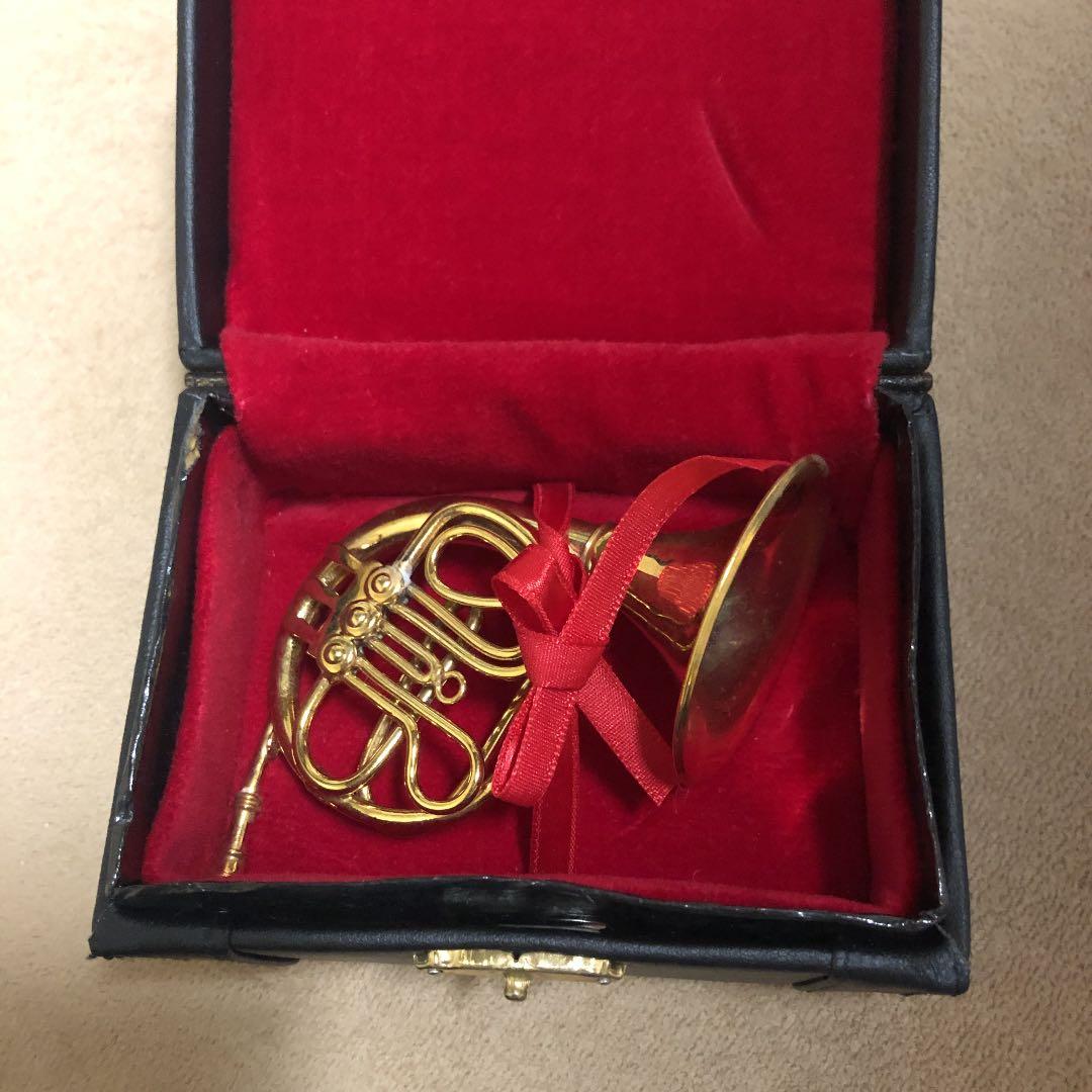 アンティーク管楽器ミニチュア