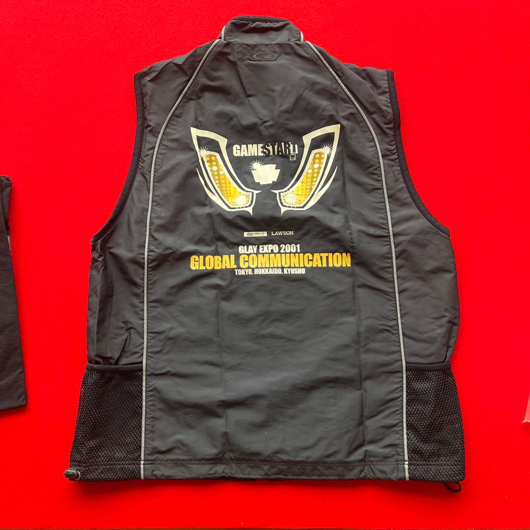 PUMA GLAY EXPO 2001 スタッフベスト＆Tシャツとグッズセット
