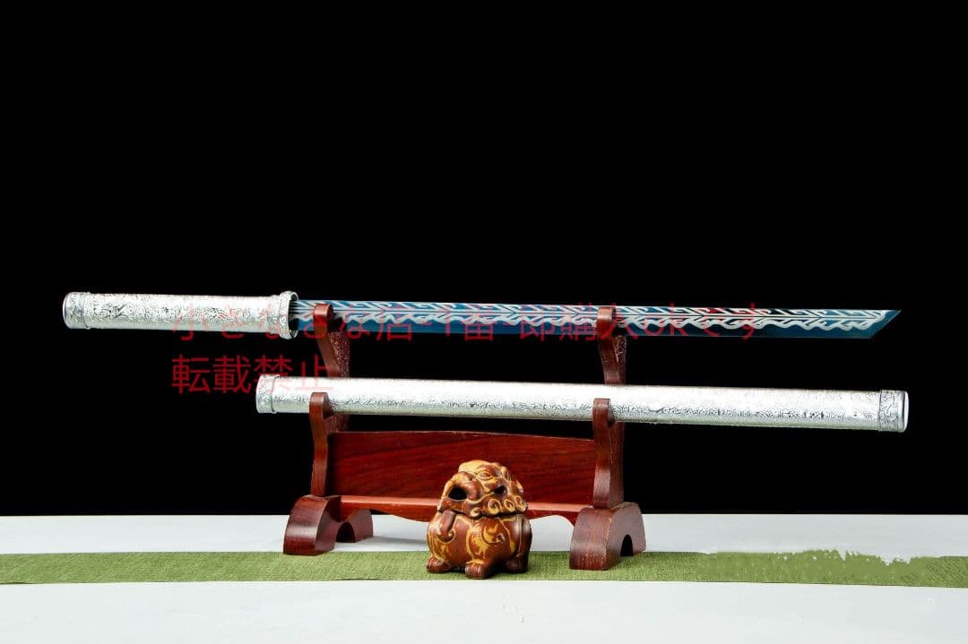 銀魂棒中刀-高性能マンガン鋼 古兵器 武具 刀装具 日本刀 模造刀 居合刀