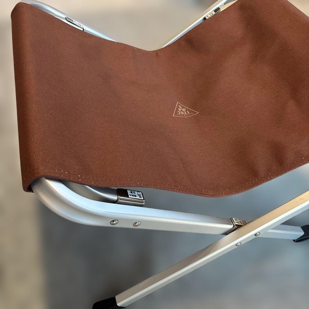 スノーピーク ローチェア　 オットマン　ブラウン