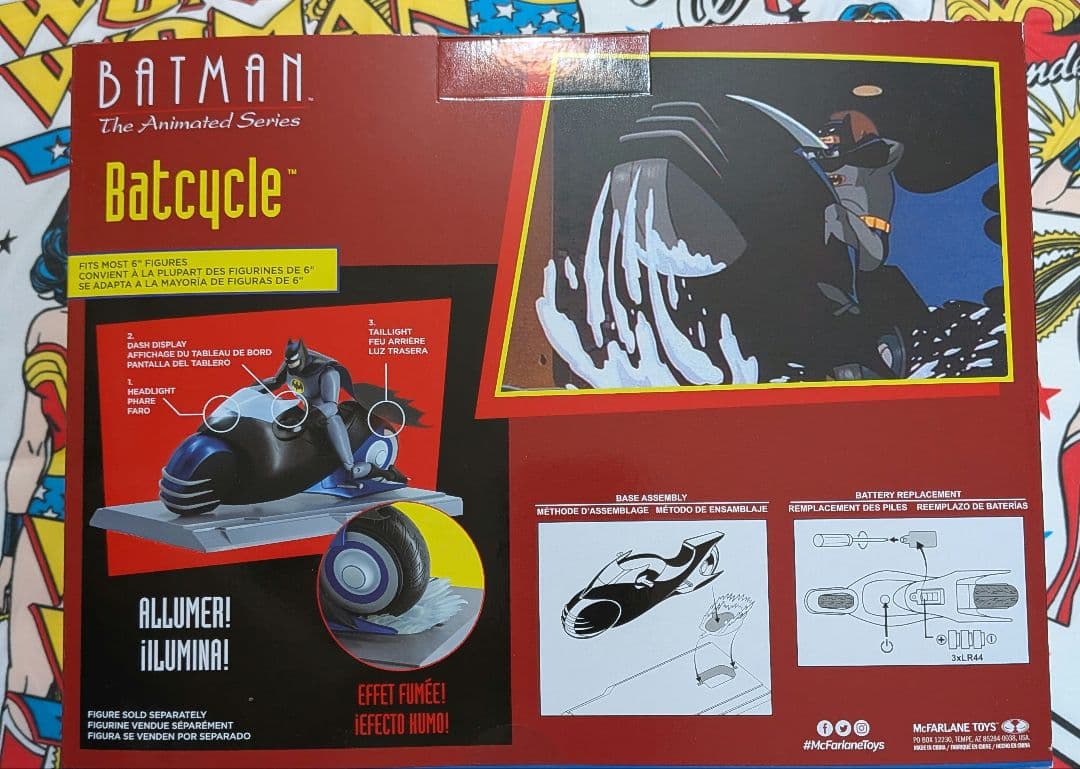 1/5迄セール中　バットマン　 アニメイテッド　 バットサイクル