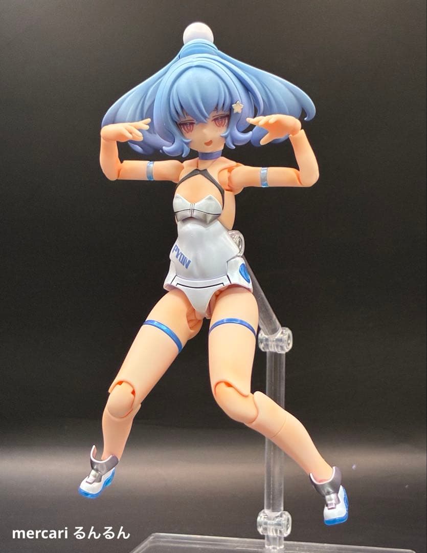 まこまこ メガミデバイス PUNI☆MOFU 雪トゥ 塗装完成品